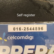 VIP number nice new mobile number 016-254 4896 (势必够力）celcomDigi