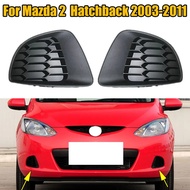 Front Bumper Grille Fog Lamp Cover Fog Lamp Grille For Mazda 2 Hatchback 2003-2011 Car Accessories D