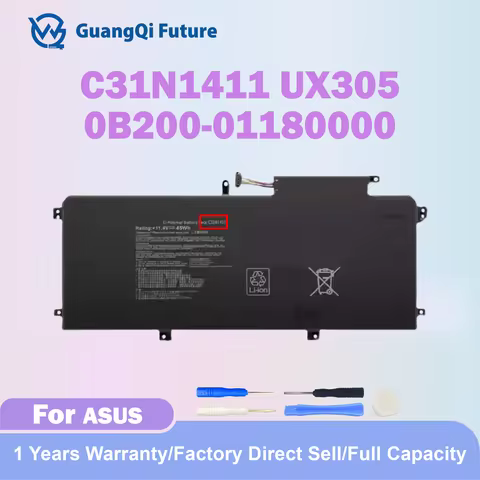 C31N1411 11.4V 45WH Laptop Battery for ASUS ZenBook U Series UX305 UX305F UX305C UX305CA UX305CA-EHM