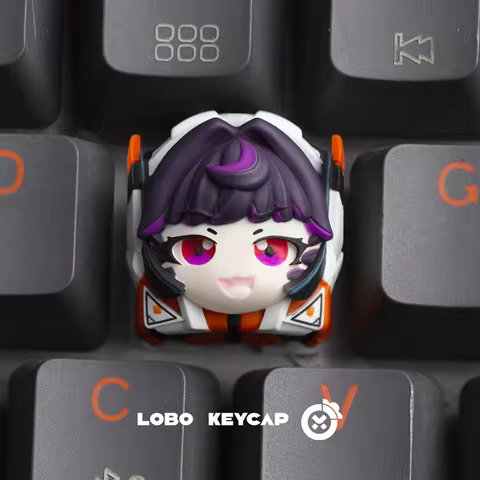 Overwatch Keycap Juno Game Character Personalized Resin Mechanical Keyboard Attachment Single Juno A