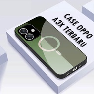 NEWEST OPPO A3X Motif Glass Softcase - Cellphone Case - Cellphone Casing - NEWEST OPPO Case - OPPO A