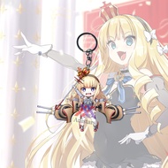 GANTUNGAN ELIZABETH Azur Lane queen Game Keychain Key Chain - Anime - Keychain - Gan