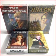 &lt;&lt;現貨&gt;&gt;桌遊英文桌遊戲阿瓦隆系列The Resistance Avalon board card抵抗組織 滿299出