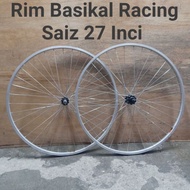 Racing road Bike Wheel Set 27 Inci Rim Basikal Racing Bicycle Classic rim 27X1 1/4, 27X1 3/8