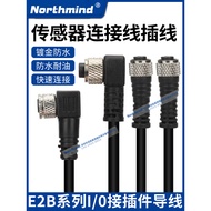 E2B Series Wiring XS3F-M12PVC4S2M Proximity Switch I/O Connector XS3F-M8PVC3S5M