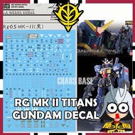 RG MK II TITAN DECAL DALIN DECAL RG05