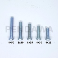 Jp+ 8x30mm Bolts Brand TMS M8x30mm contains 10 pcs