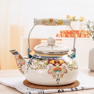 1.5-4l Thickened Enamel Enamel Pot Heating Enamel Teapot Enamel Kettle Enamel Teapot Enamel Coffee Pot