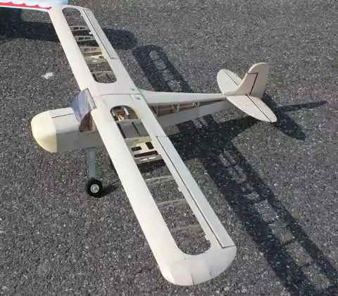 1200mm DIY RC airplane Balsa Kit J-3 J3 Cub Free shipping