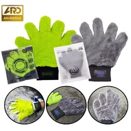 An-Riddle OLIMA Fleece Flip-Flop Car Wash Gloves Soft, Smooth, Super Absorbent
