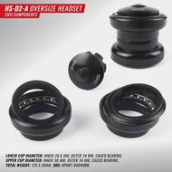 Oversized MTB Bike Headset 28, 6mm OXO HS-D2A Headpart 303.534mm non bearing vintage bike headset