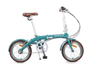 Shulz Foldable Bicycle Hopper 3 (Turquoise , 16")