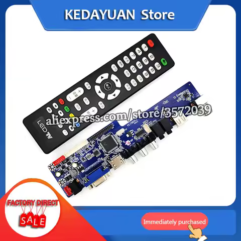 Free Shipping VS.T56U11.2 LCD LED TV Controller Driver Board Work