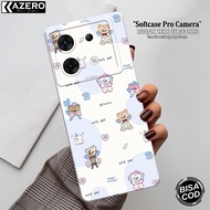 KAZERO Case Infinix Zero 30 5G - Cartoon Fashion Case - SoftcaseInfinix Zero 30 5G - Pro Camera - Ze