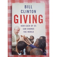 preloved GIVING bill Clinton