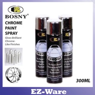 BOSNY SPRAY PAINT - CHROME EFFECT B103 / MIRROR CHROME B123 MADE IN THAILAND