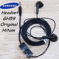 Samsung Headset/Handsfree NEW GH59 Original Super Bass Universal - HITAM