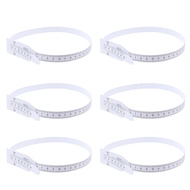 Head Measuring Tape: 6PCS Head Circumference Measuring Tape White Baby Head Circumference Measuring 