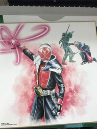 幪面超人wizard 色紙