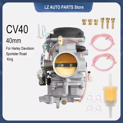 CV40 40mm Carburetor Motorcycle For Harley Davidson Sportster Road King Super Glide 40mm CV 40 Fuel 