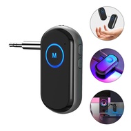 Receiver Wireless 5.0 Car Adapter Home Stereo Music Aux Headphones 3.5Mm Portable Wifi PC