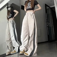 กางเกงวอร์มสไตล์ Y2K Techwear Streetwear