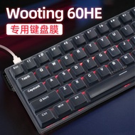 Suitable for Wooting60HE Keyboard Protective Film Silicone Keyboard Film Wooting60HE Mechanical Keyb