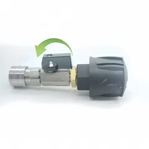 1/4 Quick Connect Stainless Steel Ball Valve Off On Switch for Karcher K2 K3 K4 K5 K6 K7 Pressure Wa