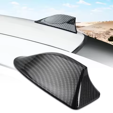 Car Carbon Fiber Shark Fin Antenna for Audi A1 A2 A3 A4 B6 B8 A6 C6 80 B5 B7 A5 Q5 Q7 A7