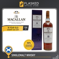 The Macallan 18 Year Old Sherry Oak 2017 700mL