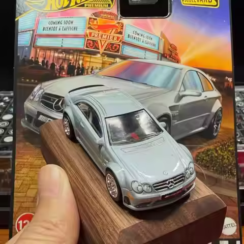 Hot Wheels Boulevard Series 26 Diecast Cars Set Featuring Mercedes-Benz AMG Maserati Toyota Ford GT 