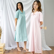 LONG DREES KOREAN STYLE COLLAR PREMIUM QUALITY
