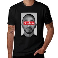 Sir Lewis Scuderia Hamilton (Photo) T-Shirt Modern Style Print T-Shirt