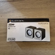 Elephant USB 2.0 電腦喇叭音箱（型號 SP-018）