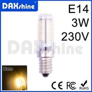DAXSHINE 70LED E14 3W 230V Warm White 2800-3200K 170-200lm