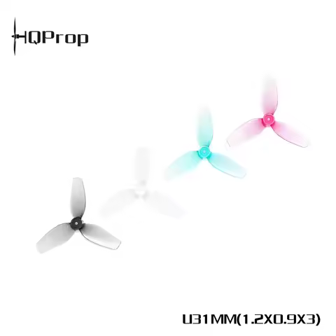 2Pairs HQprop Ultralight Prop 1.2X0.9X3 31MM 1.2inch 1MM Shaft FPV Propeller