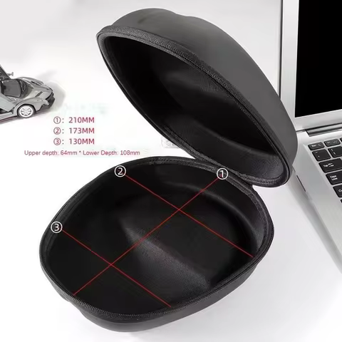 EVA Headphone Carrying Case Universal Wireless On-Ear Headset Storage Bag for Sony WH-1000XM4/XM5 WH