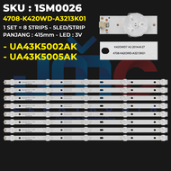 Backlight TV SAMSUNG 43 Inch UA43K5002AK UA43K5005AK UA43K5002 UA43K5005 4708-K420WD-A3213K01