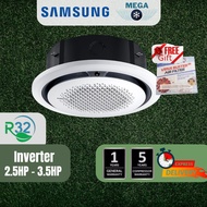 SAMSUNG CEILING CASSETTE R32 INVERTER (AC-TN4PKC) [2.0HP-2.5HP]