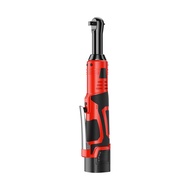 Electric ratchet wrench lithium battery wrench rechargeable ratchet wrench 90 ° angle truss stage to