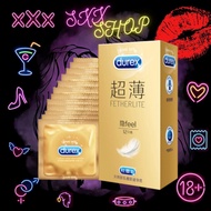 Durex Condom Fetherlite Invisible Kondom Durex  Thin Regular Size 52mm Safety And Protection Real Fe