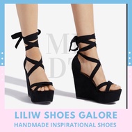 LILIW SHOES GALORE GLADIATOR WEDGE SANDALS