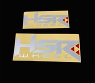 sticker cutting mobil HSR WHEEL