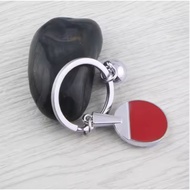 GANTUNGAN Table Tennis Ping Pong Bat Ball Keychain PING PONG