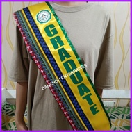 ﹊ ☃ CUSTOMIZED BATIC / ETHNIC GRADUATION Arabay / Sablay / Stole / Sash