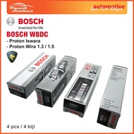 Proton Iswara Saga LMST Wira Satria 1.3/1.5 Car Spark Plug Bosch W8DC (4pcs)