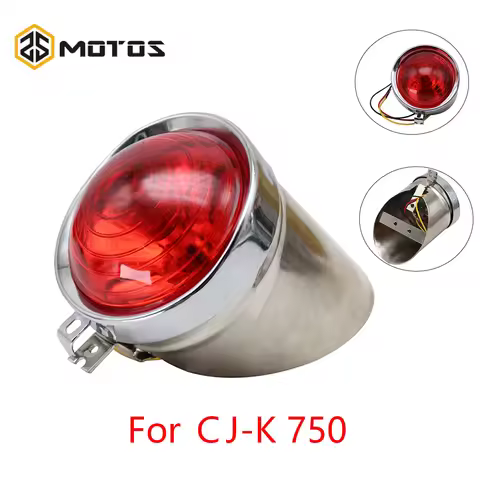 ZS MOTOS Retro Motorcycle Rear Light For Ural CJ-K 750 For BM R71M72 R1 R50 Rear Light For CJ-K 750