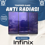 Tempered Glass Blue 10D Anti Radiation Type Infinix Screen Protector