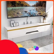 【In stock】Light luxury solid wood wall mounted shelves TV console modern family living room storage cabinet set top box shelf bedroom router narrow hanging cabinet media storage al
