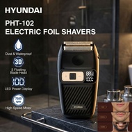HYUNDAI PHT-102 Electric Foil Shaver Hair Trimmers Clippers Cukur Bersih & Licin dengan Teknologi Fo